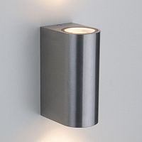 уличный настенный светильник elektrostandard 1703 techno pillar хром 4690389117145 в Благовещенске