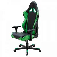 кресло геймерское dxracer racing черно-зеленое в Благовещенске