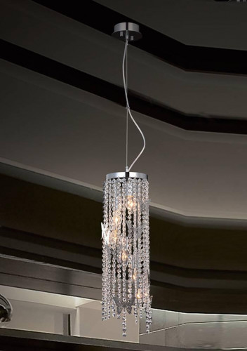 подвесной светильник crystal lux bloom sp chrome в Благовещенске