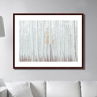 картина: the white wood forest в Благовещенске