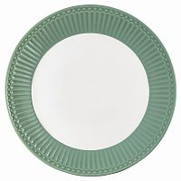 Тарелка Alice dusty green