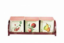 набор емкостей для хранения на подставке fruits в Благовещенске