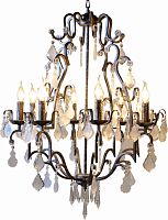 люстра palla чёрная, прозрачная в Благовещенске